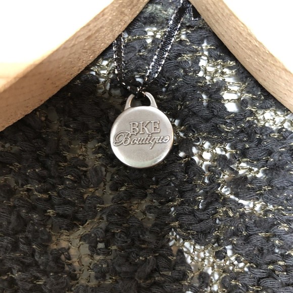 BKE Boutique Women's Printed Georgette 3/4 Sleeve Open Front‎ Cardigan Sweater - Picture 3 of 5